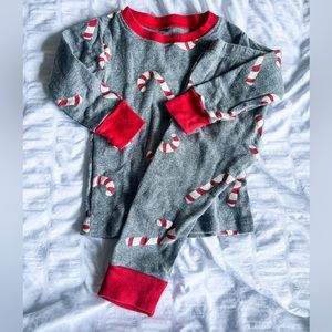 2pc Candy Cane PJ’s 12m